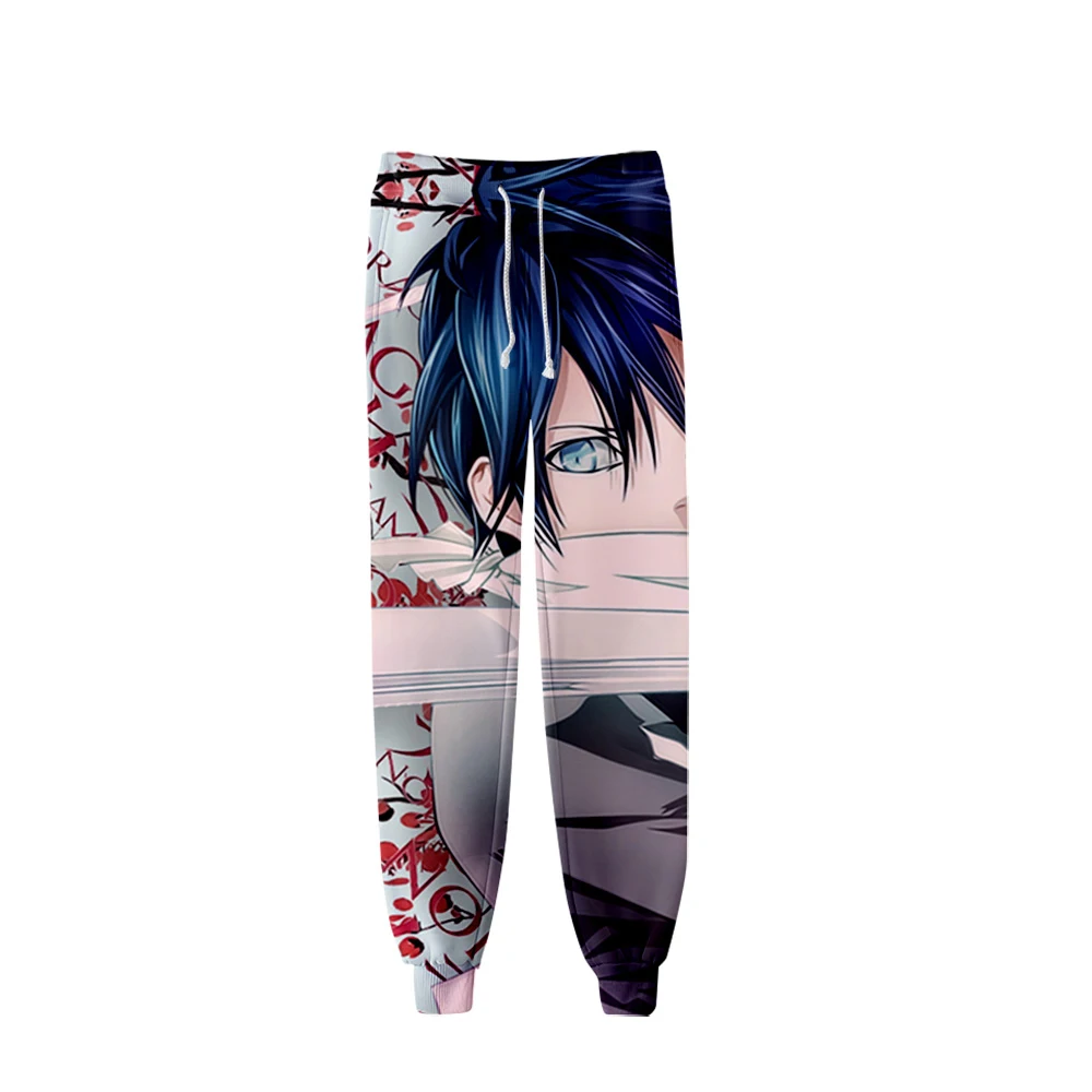 Noragami/новые штаны унисекс с героями мультфильмов; высококачественные спортивные брюки; модные трендовые удобные повседневные брюки