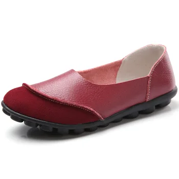 

Women flats 2020 single oxford shoes fall women shoes flats leather mom solid color casual loafers shoes woman flat feminino