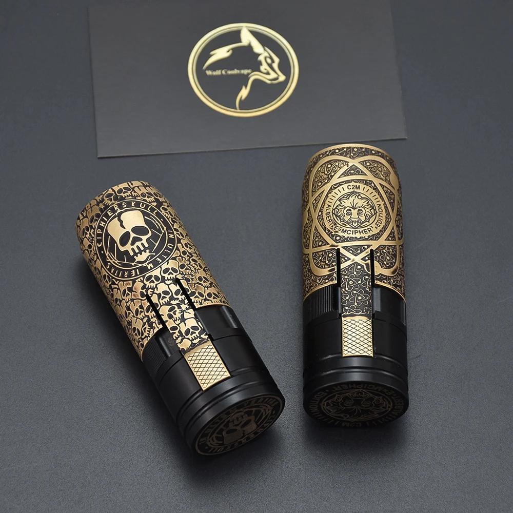 

Cipher MK2 mod латунный 1:1 MK2 специальный MK2 Альберт Cipher CipherSkull Mods для nisshoku rda haku venna v2 rda