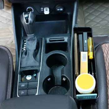 

Car Interior Storage Pouch Seat Gap Slit Pocket Catcher Organizer ABS Storage Box Phone Bottle Cups Holder Auto Car Accessories