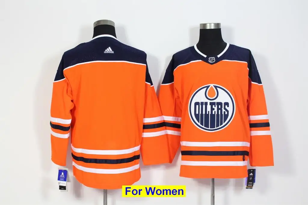 Все сшитые новые женские майки Edmonton Connor McDavid Leon Draisaitl Wayne Gretzky LUCIC NUGENT-HOPKIN - Цвет: as photo