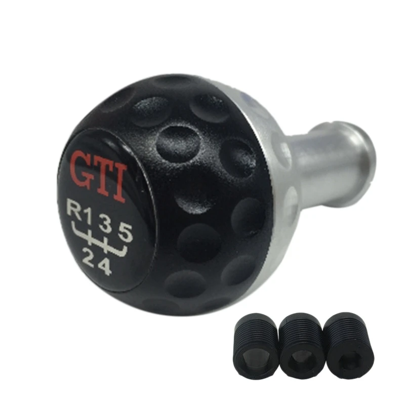 

Shift Knob Universal Aluminum 5 6 Speed Car Manual Shift Lever Car Gear Shift Knob for Volkswagen Golf GTI Gear Shifter