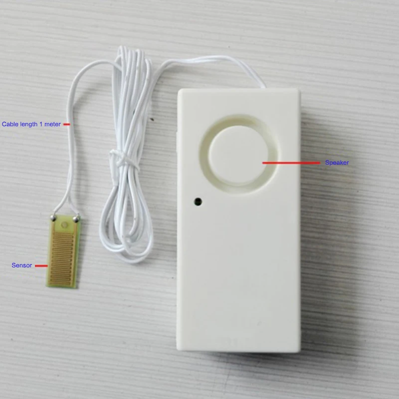 Alarma de Casa Detector de fugas de agua 110dB, Sensor de fugas, alerta de inundación, sistema de alarma de seguridad para el hogar
