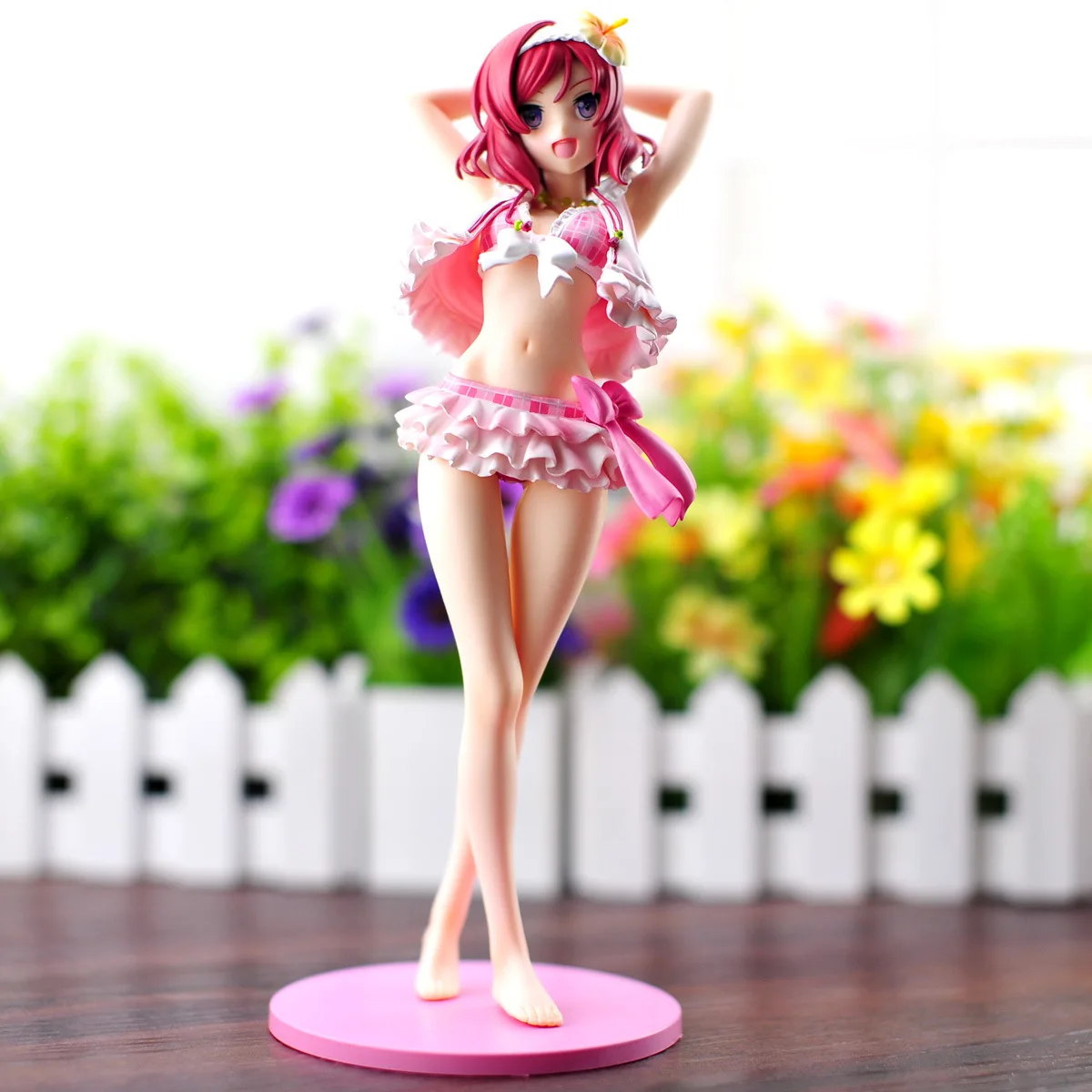 

Swimsuit Ver. Water 25cm Love Live Maki Nishikino Action Figure Toys Collection Christmas Gift With Box Pvc Model Collection