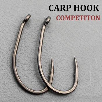 GRAB FAST ❤️ 20PCS/Lot Carp fishing Teflon coating barbed hooks Made in japan Brand quality chod hair rigs hooks for competition Accessory - discount item 49% OFF Sports & Entertainment