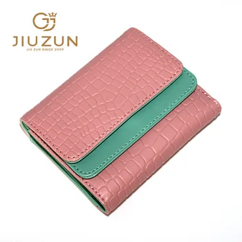 

New Korean Style Trendy Wallet Women Short Three-fold Cute Girl Student Printed Coin Purse Portafoglio Donna Billetera Mujer