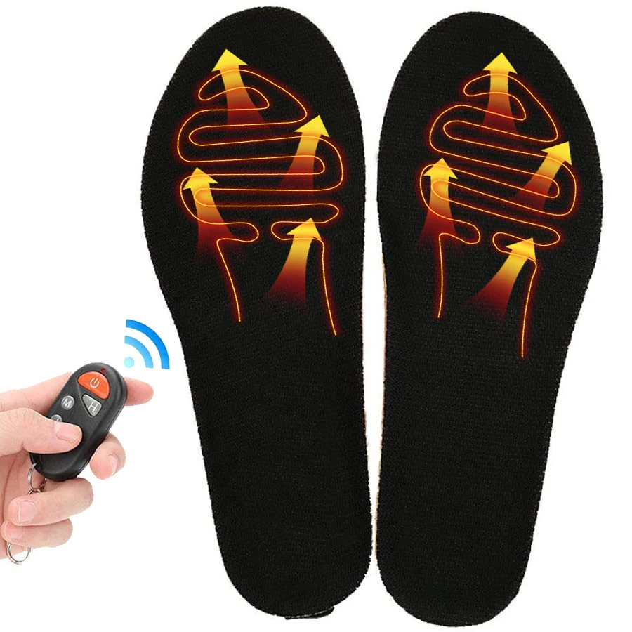 Big Promotion Heated Insoles Wireless Rechargeable Heating Shoe Pads