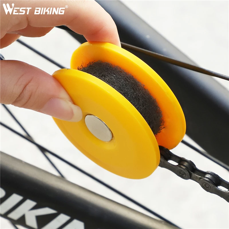 

WEST BIKING Bike Chain Tool To Wipe Oil Lubricate Gear Roller Cycling Maintenance Gadget Repair Tools MTB Road Bike Accessories