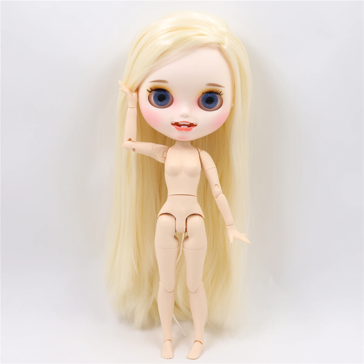 ICY factory шарнирная кукла blyth joint body белая кожа пользовательская кукла заказное лицо матовое лицо с зубами 30 см игрушка