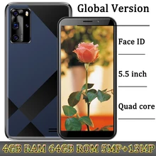 13MP Hinweis 9T Globale Version 4G RAM 64G ROM Entsperrt Smartphones Original Gesicht ID Front/Zurück kamera Wifi 5,5 zoll Handys