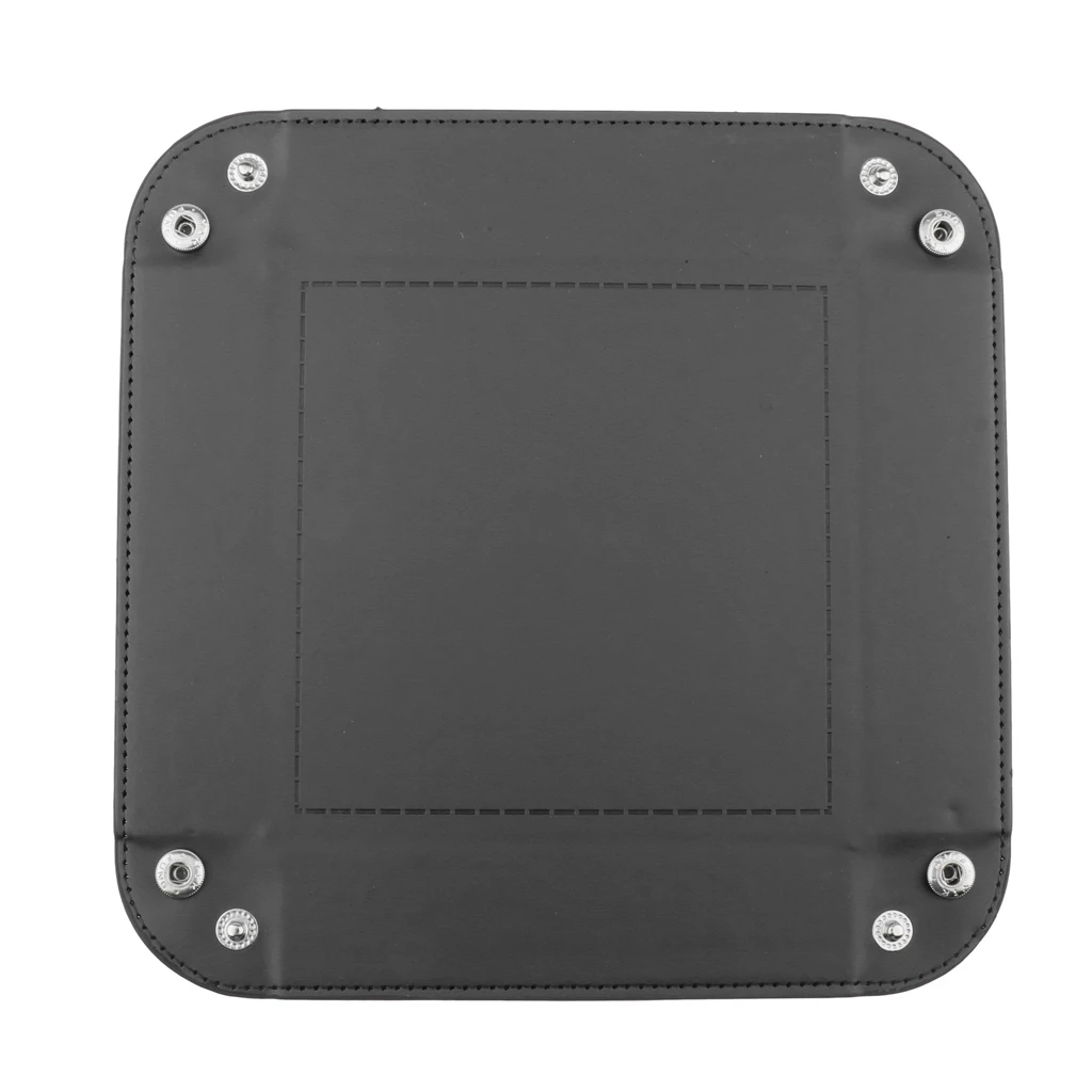 Dice Tray PU Leather Dice Rolling Tray Holder for Games Like RPG, DND, Drinking Bar Board Game Supplies Dice Tray PU Leather Dice Rolling Tray Holder for Games Like RPG, DND, Drinking Bar Board Game Supplies