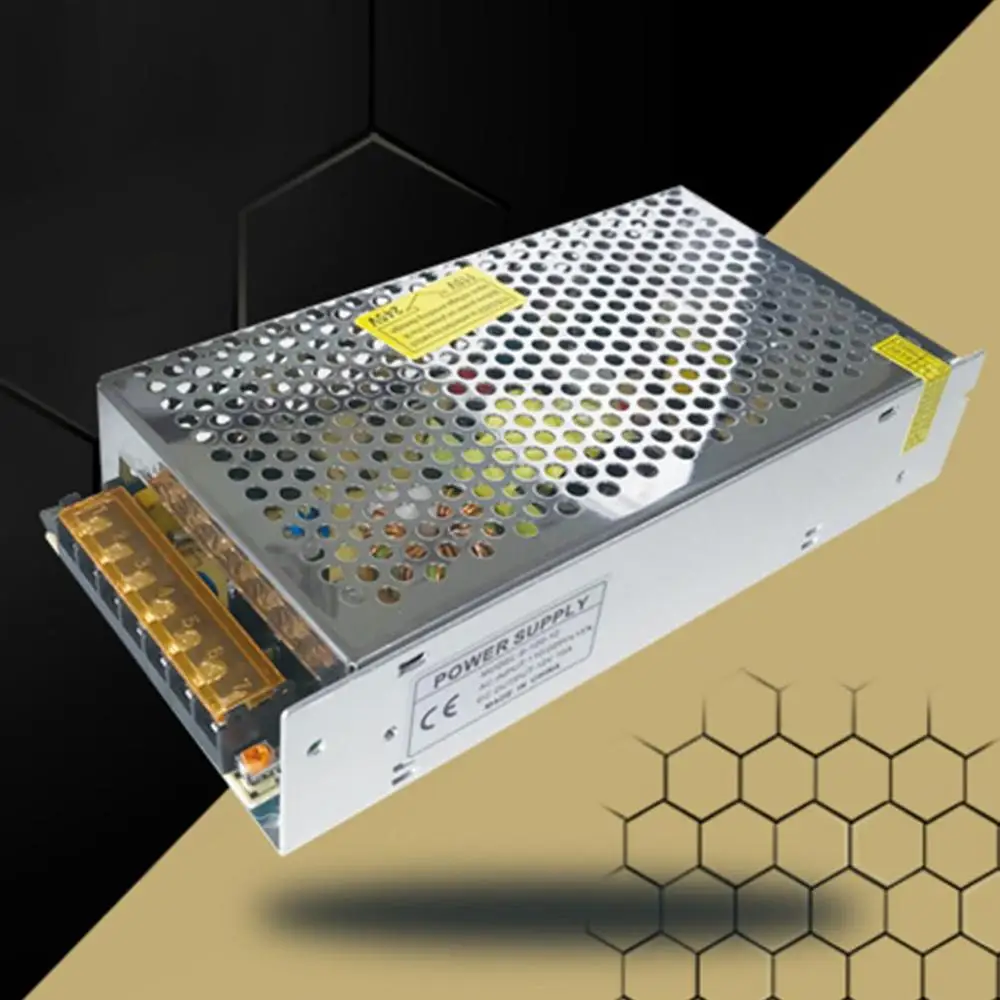 DC12V 15A 180 Вт светильник ing трансформаторы светодиодный драйвер Мощность адаптер для Светодиодные ленты светильник переключатель Питание светодиодный драйвер