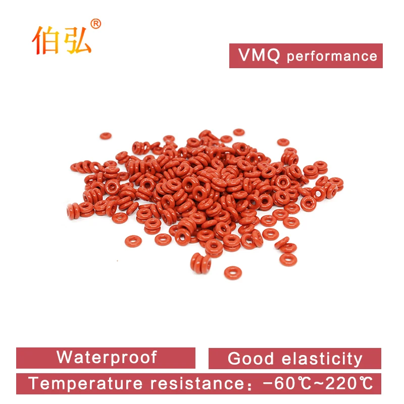 Silicon O-Ring 10PCS/lot 1.8mm Thickness ID1.8/2/2.24/2.5/2.8/3.15/3.55/3.75/4mm Seal Rubber Gasket Ring Washer
