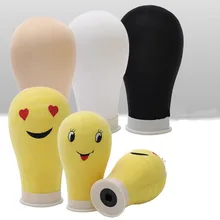 

Foam Mannequin Head For Wigs And Hat Display Hair Practice