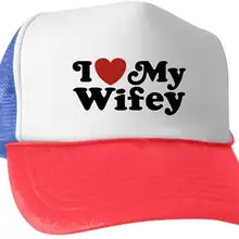 Бейсболка I Love My Wifey