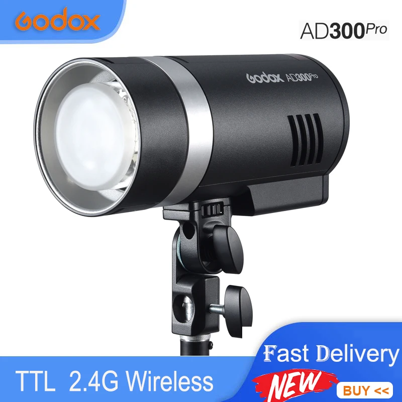 Godox Ad300Pro Flash Light Per Esterni Speedlight 300Ws Ttl 2.4G Wireless X System Per Canon Nikon Sony Fuji Olympus Pentax Camera
