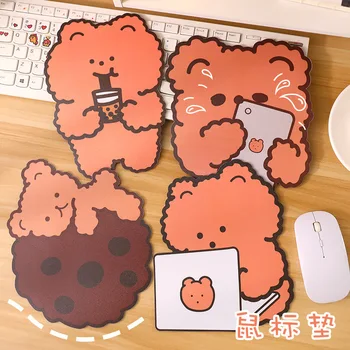 

Korean Style INS Cartoon Cute Mouse Pad Origional Online Celebrity Chocolate Bear Table Mat Students Mouse Pad