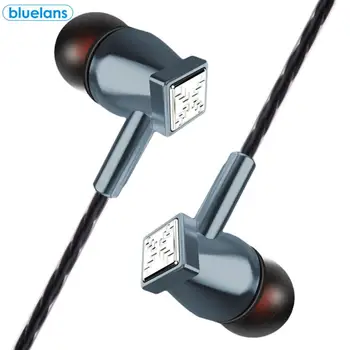 

Universal 3.5mm Wired Headset In-Ear Subwoofer Stereo Noise-Reducing Music Sports Colorful Headset With Microphone