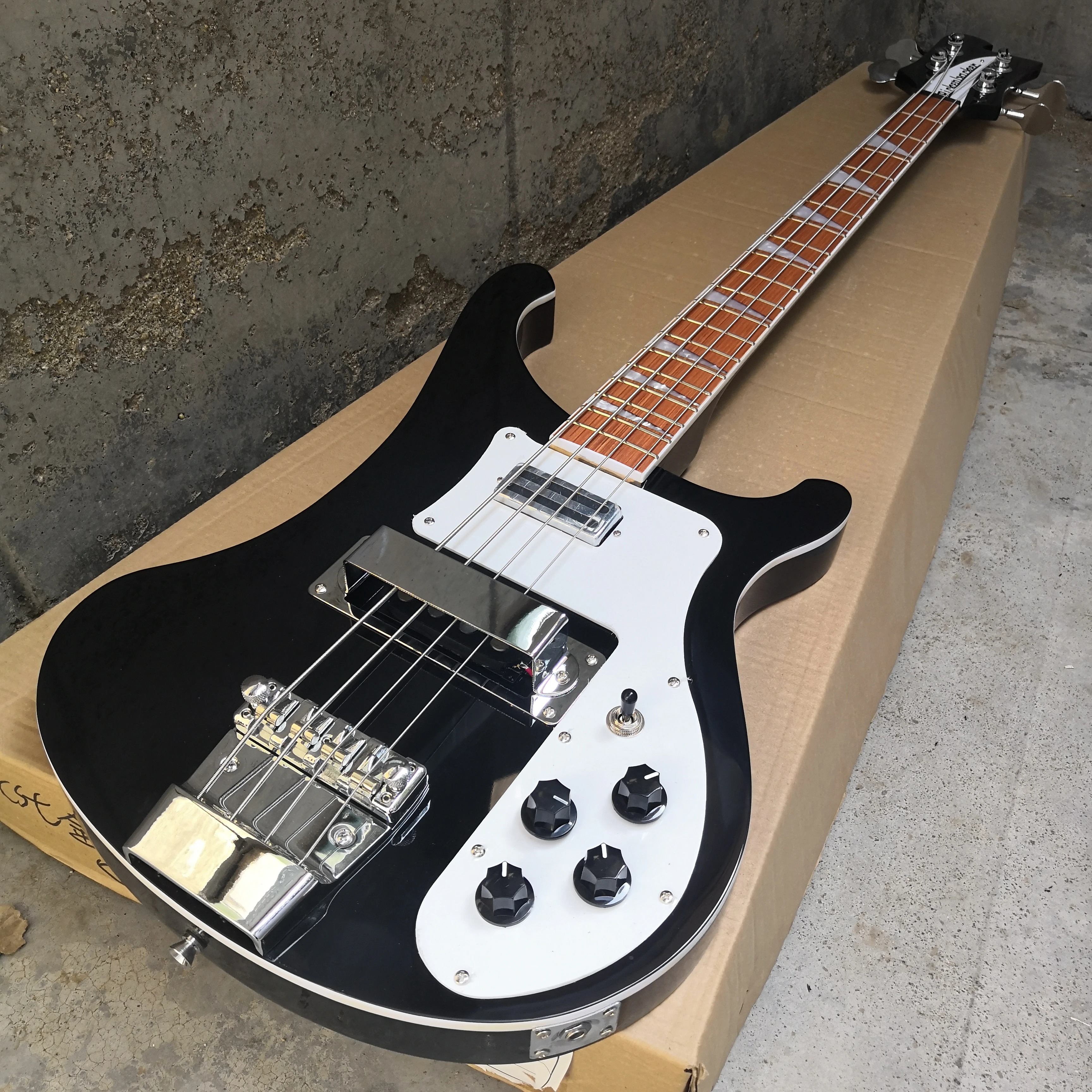 Electric Guitar Ricken 4003 4 Strings Bass Guitar Natural Color Free Shipping Guitar Aliexpress