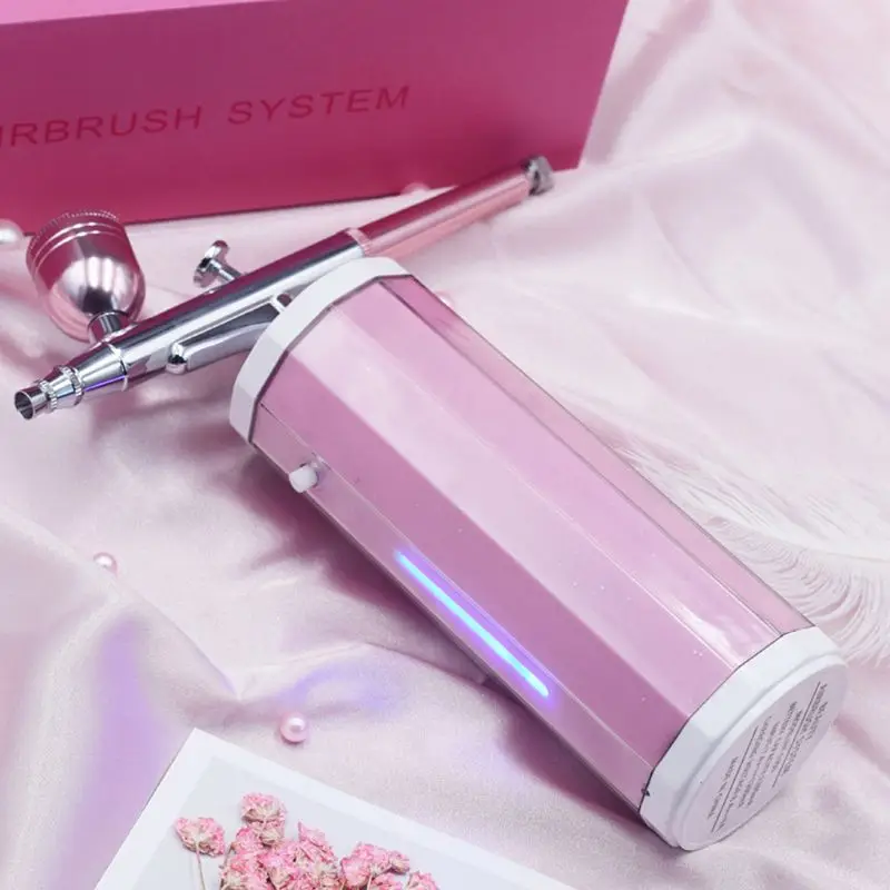 Wireless Handheld Nano Oxygen Injecting Apparatus Portable Beauty Instrument Facial Water Replenishing High Pressure Sprayer