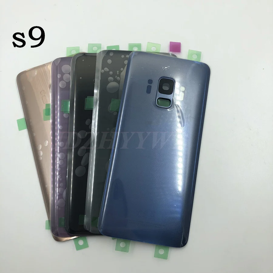 

For Samsung Galaxy S9 Plus s9+ G965 SM-G965F G965FD S9 G960 SM-G960F G960FD Glass Battery Back Cover Door Housing Replacement