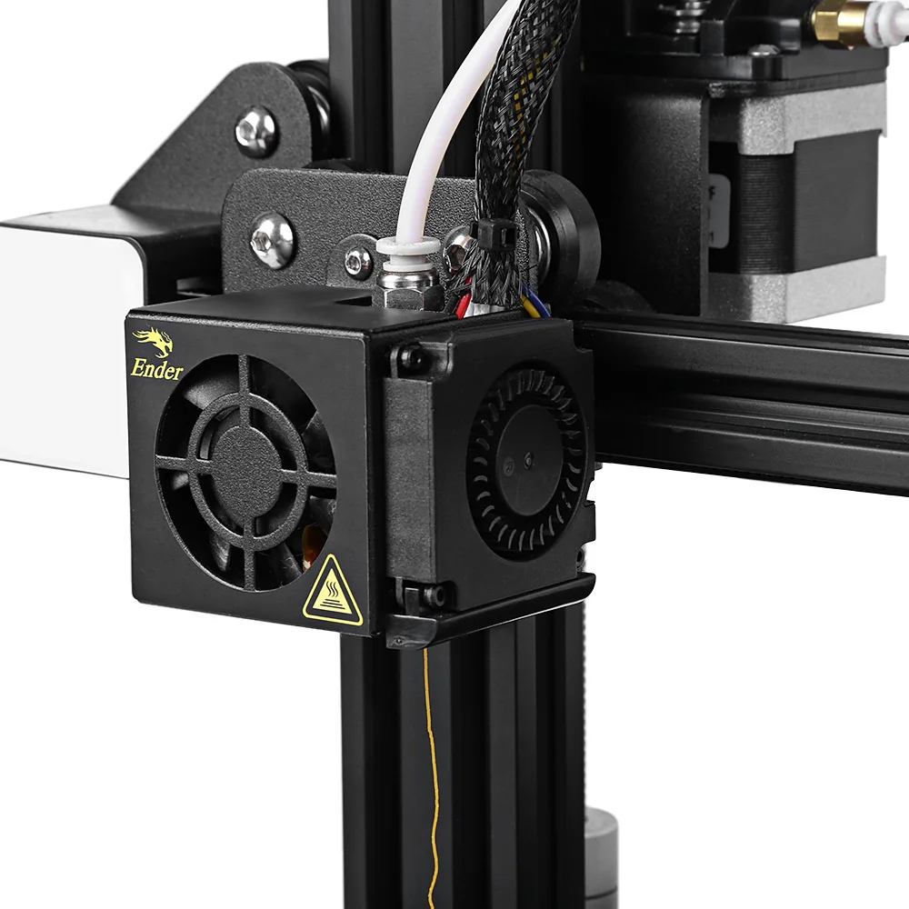 Creality3D Ender-3 высокой точности 180 мм/сек. 0,4 мм сопло FDM 3d принтер DIY комплект стальная рамка ЖК-дисплей нам