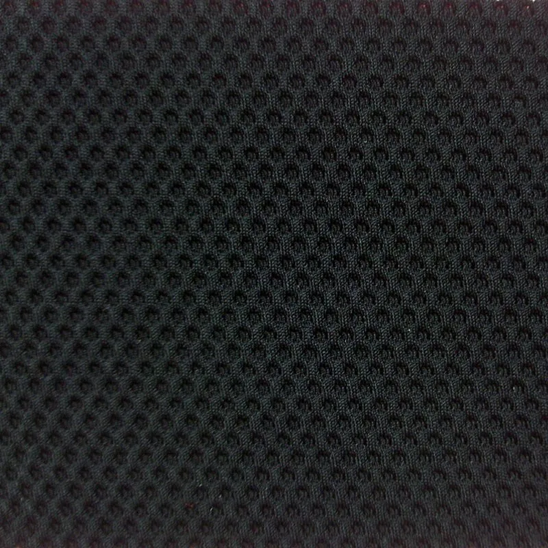 Black 1 ярд 3D тисненая французская Высококачественная Белая эластичная сетчатая ткань мягкое нижнее белье из спандекса черная трикотажная ткань для шитья Tissu - Цвет: Black