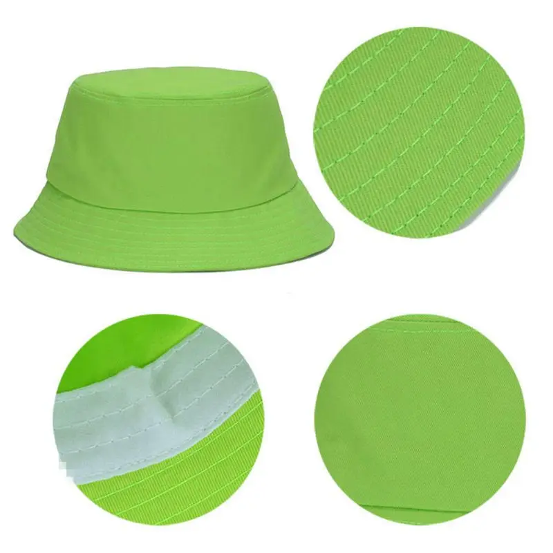 light green bucket hat