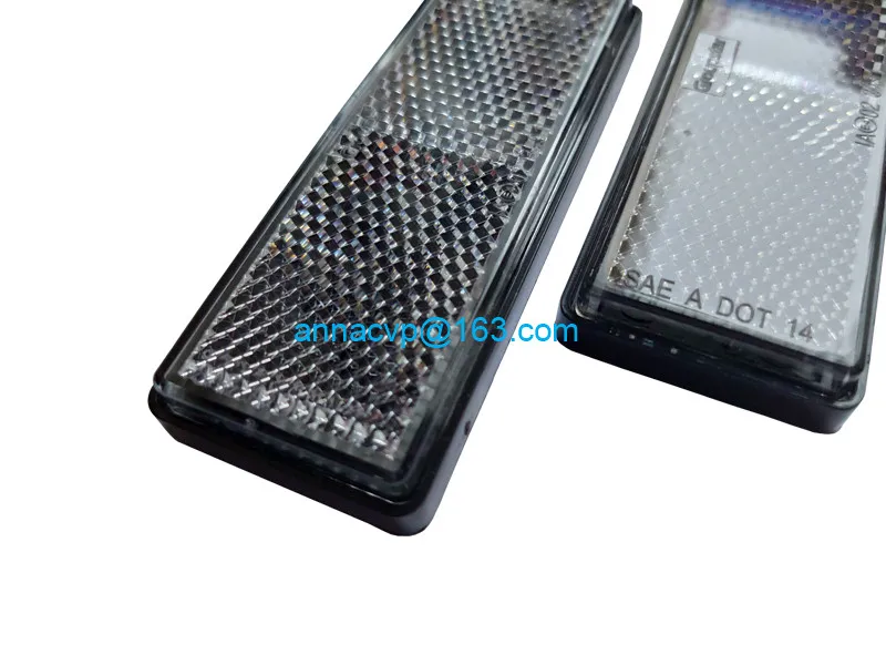 trailer reflector light lamp trailer parts white E4 (3)