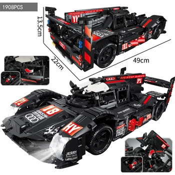 

1908pcs F1 Racing Car Building Blocks Compatible Technic Racer Vehicles Supercar Bricks Toys For Kids Boys Gifts