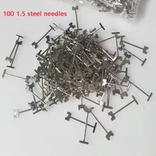 Aiguilles de rechange en acier de 100mm, 1.5 pièces, pour niveleur de carrelage mural, broches remplaçables, outils de Construction de carreaux