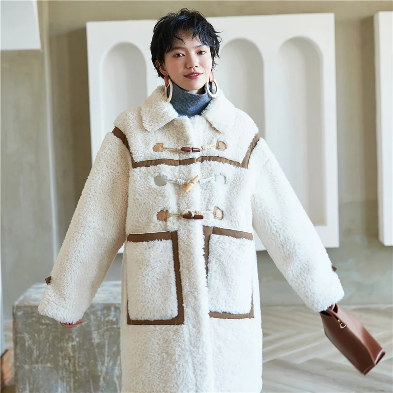 Women Faux Fur Coat Teddy Bear Jacket female Plush Fur Fake Coat Notch Lapels Oversized Winter Coat Plushintage Vintage Jacket