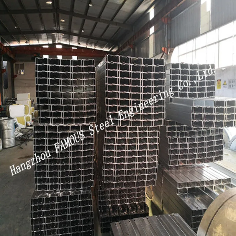 C25019 C/Z Shape Galvanized Steel Purlins Girts AS/ANZ4600 Material for Residential Building