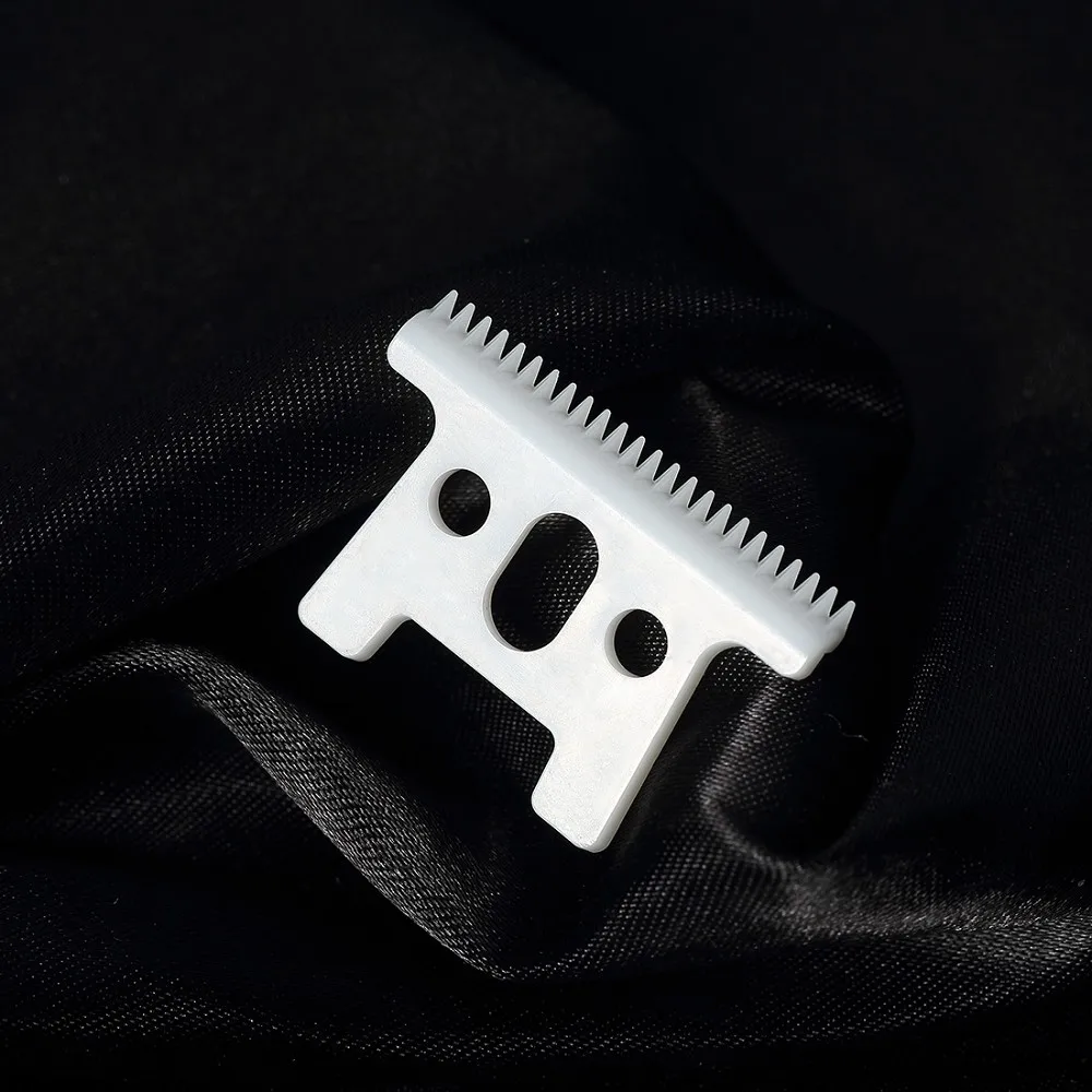 WAHFOX 교체용 스틸 블레이드 세트, 세라믹 블레이드 포함 헤어 클리퍼 트리머, Andis D7 D8 SlimLine Pro Li