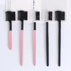 1PC2 in1Eyelash Comb Dual Purpose Eyelash Eyebrow Black Pink Brush Comb Professional Eye Makeup Tool Cosmetic Accessories ► Photo 1/6