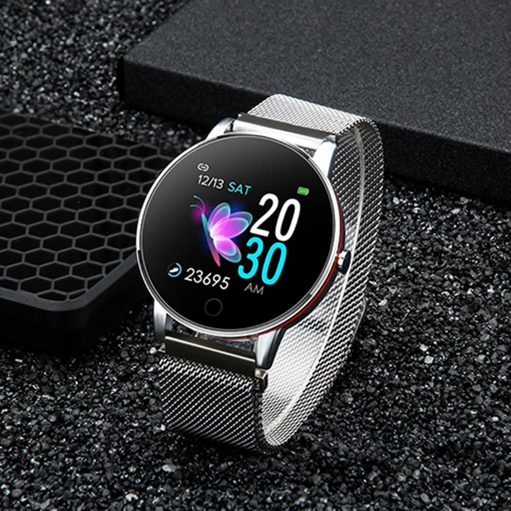 

Fashion Portable Large Screen Smart Watch Waterproof Intelligent Photo Sports Bracelet With Step Counting Health Monitoring