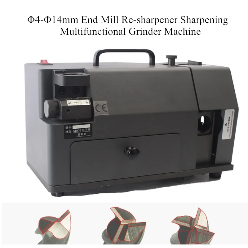 Multifunctioal Small End CNC Mill Resharpener Sharpening Grinder