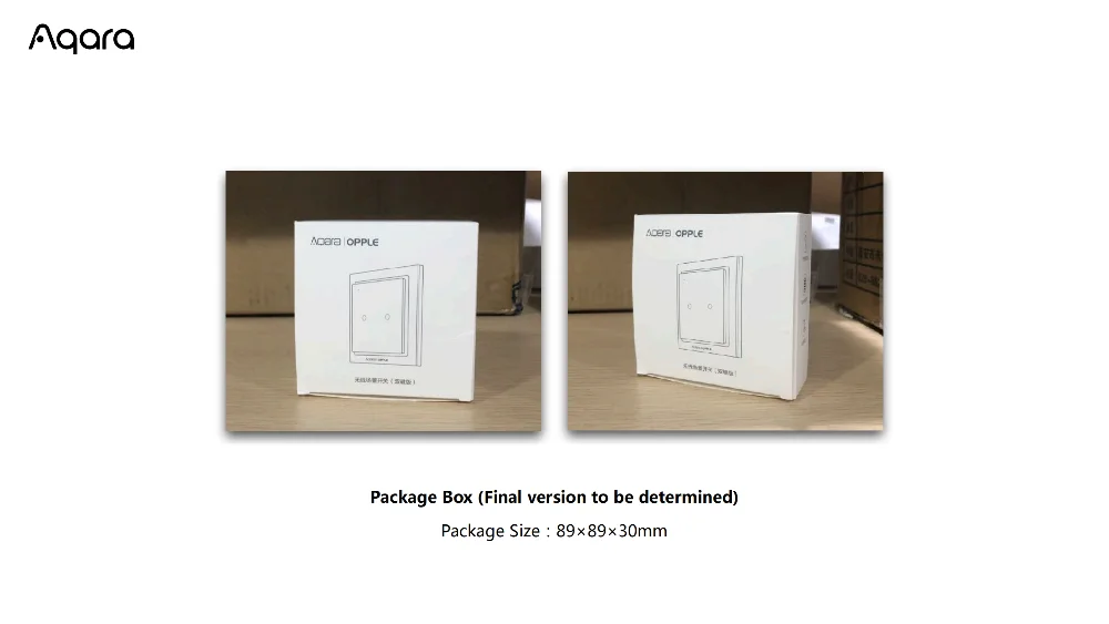 Aqara Opple Wireless Switch Magnetic Smart Light Switch App Control Wireless Wall Switch No Wiring Required for Mihome Mijia App
