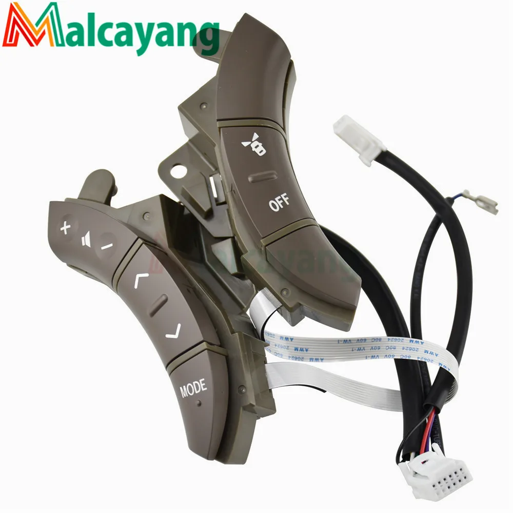 Кнопки для 2003-2009 Lexus GX470 2003-2007 Toyota Highlander, кнопки управления рулем автомобиля - Цвет: gray