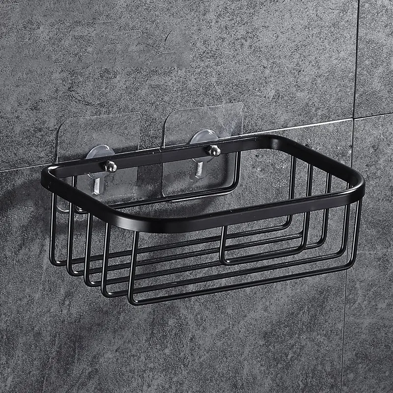 JEYL Style Short Bathroom Accessories Bathroom Shelf Holder Space Aluminum Bathroom Shelf Shower Shampoo Soap Cosmetic Shelves G