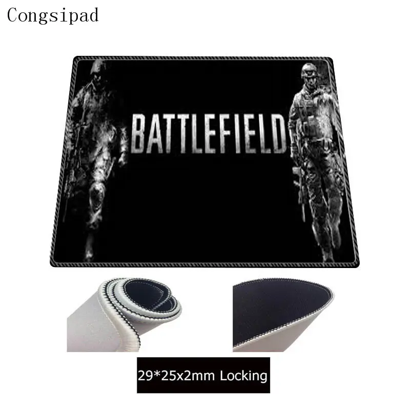  Battlefield Large Waterproof Mouse Pad Mousepad Natural Rubber Gaming Table MouseMat with Locking E