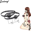 Candiway 2 Sizes Soft Safety Silicone Open Mouth Gag Ball Bondage Restraints Adult Slave Roleplay Game Sex Toys For Women 1
