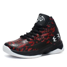 Размер 30-37, большая детская Баскетбольная обувь для мальчиков и девочек, противоударные спортивные синие подростковые кроссовки, Basket Enfant Garcon