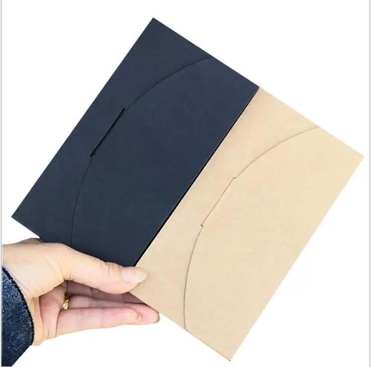 

20pcs Phone Ccase Packaging Box Custom Kraft Paper Black Card Envelope Cardboard Box New Mobile Phone Case Package Boxes