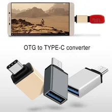 Type-C к USB 3,0 OTG кабель адаптер Тип C конвертер для samsung huawei P20 OTG адаптер HJ55