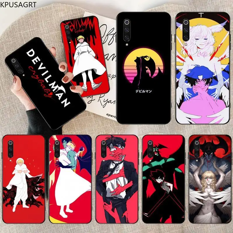 KPUSAGRT Anime devilman crybaby Phone Case for Xiaomi Mi Note 10 Lite 9T Pro xiaomi CC9 9SE | Мобильные телефоны и