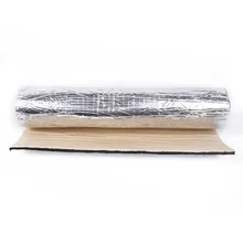 Авто Серебряный шумоизоляция тепловой изоляции deading коврик 20*20 \"