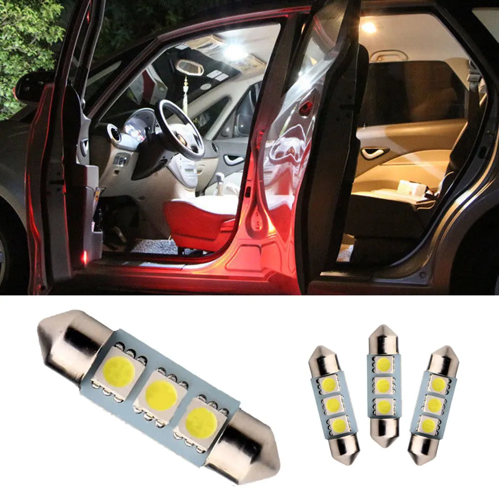 23 шт. светодиодный купольный потолочный светильник для автомобиля внутренняя