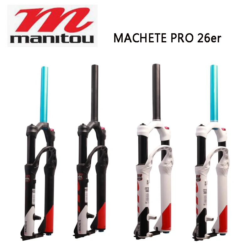 Велосипедная вилка Manitou MACHETE PRO 26er подвеска для горного велосипеда прямая