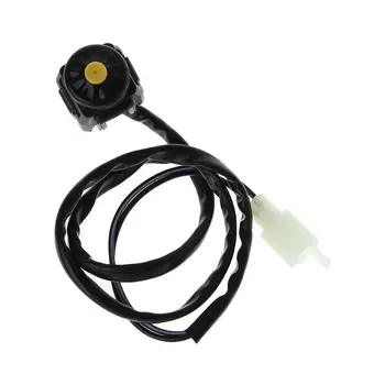 

Universal ATV Motorcycle Dual Sport Dirt Quad Start Horn Kill Off Stop Switch Button Motorbike Accessories W91F